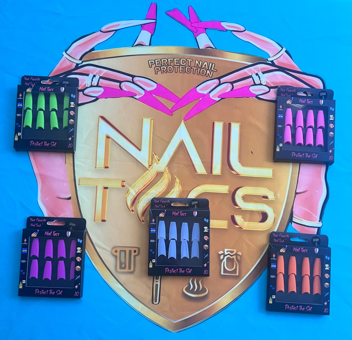 COFFIN SHAPE NAILS