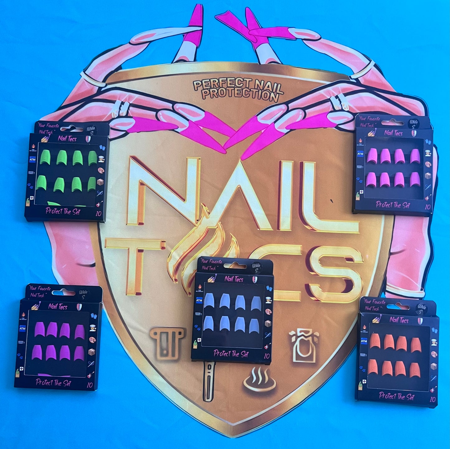 COFFIN SHAPE NAILS