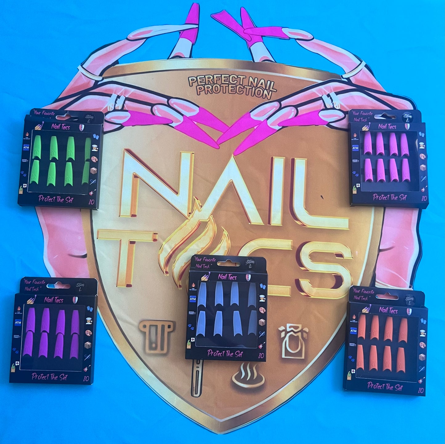 COFFIN SHAPE NAILS