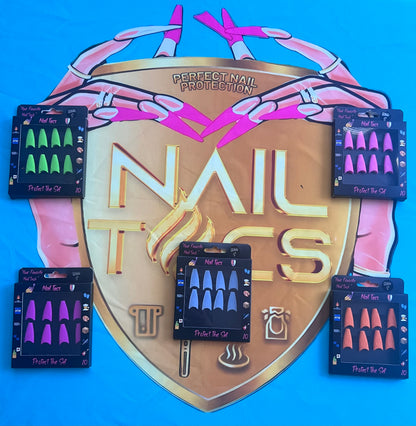 STILETTO SHAPE NAILS